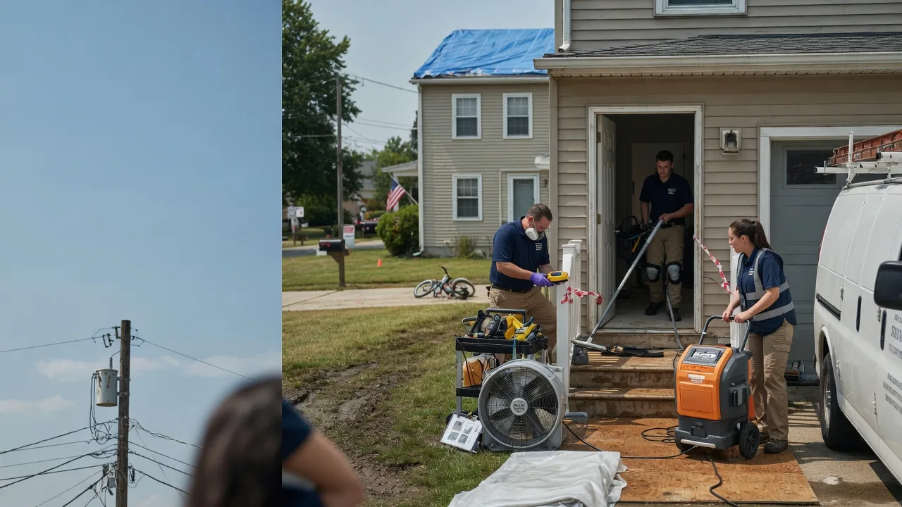 Water Damage Repair in Mount Ulla, NC near me